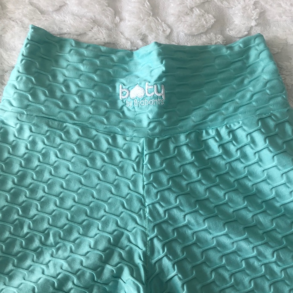 Booty by Brabants Aqua Textured Leggings